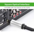 UGREEN 10540 2 Meter Toslink Optical Braided Audio Cable. 