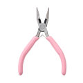 Cute Pink Handle Anti-slip Splicing and Fixing Pliers for DIY Jewelery Making Needlework. 