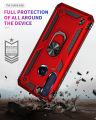 Lereach For Motorola Moto One Fusion Plus / One Fusion+ Mobile Phone Case TPU Hard Ring Car Ring Bracket Shockproof Back Cover. 