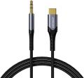 joyroom sya02 Stereo aux cable adapter 3.5mm to lightning converter original headphone splitter fast connectivity compatible with iphone car laptop and pc. 