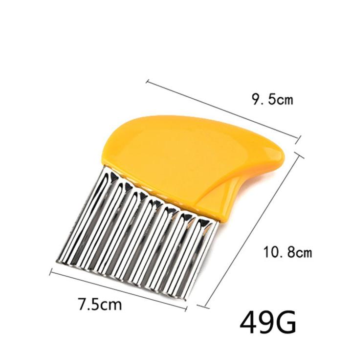 Vegetables cutter Zig zag cutter onion potato slicer