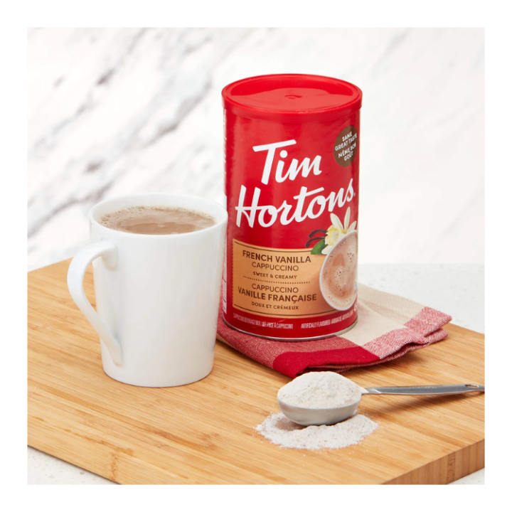 Tim%20Hortons%20French%20Vanilla%20Cappuccino%20Mix%20-%20Image%203