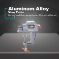 DIY Table Vice Miniature Vise Small Hobby Clamp On Bench Vice Tool Drill Clamp Aluminum Alloy Small Mini Table Clamp Vice Hobby Work 30MM | SkyScraper| SkyScraper Store. 