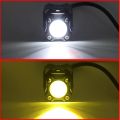 MOKY PRO Mini Driving Led Light 30w Dual Tone 3-Wires 1pc | For car, jeep and motorbike | Long Through Projector Lense Fog Light |  HaseebAutos. 