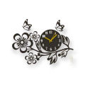 Dotz Brand High Quality Flower Shaped Wall Clock, Wooden Wall Clock, Watch for Girls, Wall Clock, Fancy Clock Wall, Clocks, Wall Clocks for Bedroom.. 
