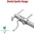 Dental Implant Orthodontic Gauge Dental Venus VDO Apollo Gauge with Boley Gauge Bracket Height Moveable Adjustable Positioning Measuring Gauge Boone Gauge. 