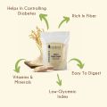 Organic Khapli Wheat Atta 1 Kg Wheat Flour. 