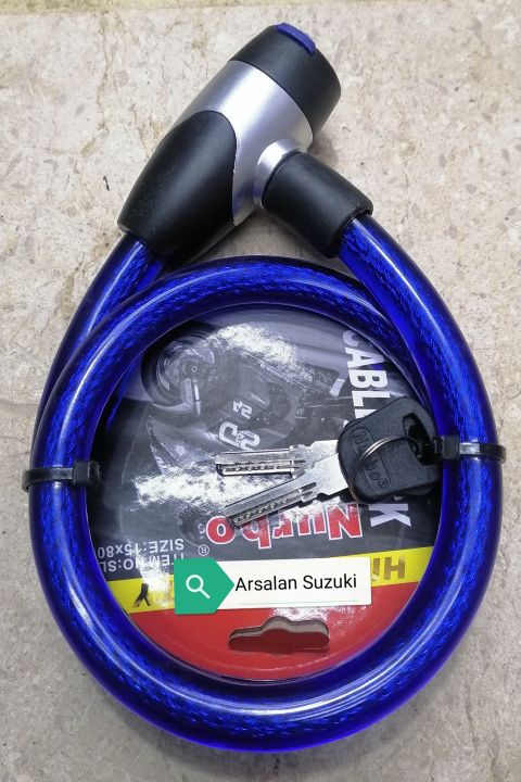 WIRE LOCK FOR MOTORCYCLE SAFTY HEAVY DUTY QUALITY UNBRAKEABLE PRODUCT