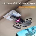 New Car Accessories Interior Car Glasses Case Auto Sun Visor Glasses Holder Sunglasses Clip Card Holder Eyeglasses Accessories. 