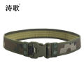 Outdoor training outer belt military fan EVA foam belt tactical belt oxford cloth men's canvas sponge belt. 