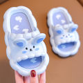 Children's Slippers Summer Girls' Rabbit Cartoon Non-Slip Soft Bottom Children Interior Home Children's Sandals Wholesale. 