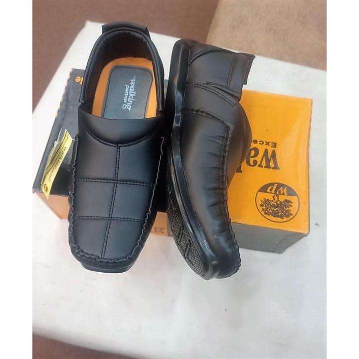 New Style Loafers Fashion High Quality Casual Rubber Shoes For Men Black