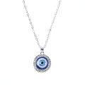 Various Alloy Devil's Eye Necklace Turkish Eye Pendant Necklace Neck Accessories Manufacturer. 