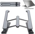 Notebook Bracket,  Laptop Cooling Notebook Stand, Multi Position Foldable Bracket for Used as Laptop Cooling Pads and Tabs. 