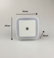 Sensor LED Night Light For Room With Smart Auto ON / Off Led Lamp Kids Bulb Bedroom Cabinet Bathroom Hallway Stairways Or Any Dark Soft Brightness Mini Square Control Energy Saving Sleeping Kid's Corridor Bedrooms Stairs Dusk To Dawn Backlight. 