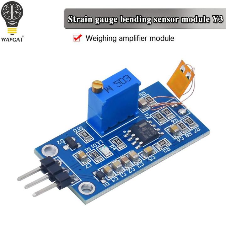 WAVGAT BF350-3AA Strain Gauge Bend Sensor Module Y3 Weighing Amplification Module Digital Sensor Biosensor Mixture For Arduino