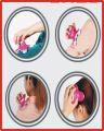 EMILY Electric Body Massager For Men, Women And Girls Portable Handled Triangle Vibrational Electric Massager Operated by USB Cable OR 3 AAA Batteries AC DC DUAL OPERATING SYSTEM, DC AND AC, NOT RECHARGEABLE, LIGHTLY PRESS FROM TOP IT WILL WORK. 