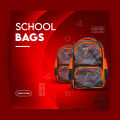 Credo Top Best Quality School Bag for Boys and Girls, Boys School Backpack, , Laptop Bag, Children's school bags boys and girls, Water Resistance, Best Multifunctional Bag for School, College Bag,. 