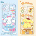 Cinnamon kuroll Kuromi soft silicone case for iPhone 15 14 Pro Max 13 12 11 pro mini XR Xs x 8 7 6 6s Plus se 2020 clear back cover. 
