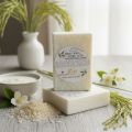 Rice + Kojic Acid + Milk + Vitamin-E Soap | Korean Glass Skin Glow | 100% Organic | Deeply Hydrating & Brightening | Chemical-Free & Naturally Nourishing. 