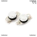 EruditeCourt 2Pcs 10A 250V KSD301 30C~160C Thermostat Temperature Thermal Control Switch. 