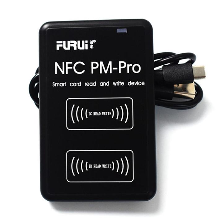 FURUI PM-Pro RFID IC/ID Copier Duplicator Fob NFC Reader Writer Encrypted Programmer USB UID Copy Card Tag