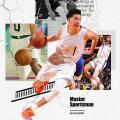 【Footprint】 Men One Leg Basketball Tights Compression Polyester Sports Training Running Fitness Tights Pants Athletic Base Layer. 