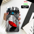 Vivo_Y50 Pouch Cover -Rain - 2Gud Soft Case Cover. 