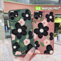 JIUMOO Case For Huawei Y9s Case Cartoon Clear Flower Thin Shockproof Square Edge Silicone Casing Full Lens Cover Camera Protect Cases Softcase. 