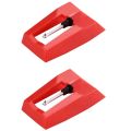 24 Pcs Record Player Needle Turntable Diamond Replacement Stylus Needles for Vinyl Record Player. 