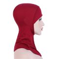 Women Lady Head Cover Cotton Muslim Headscarf Inner Hijab Caps Islamic Underscarf Hijab Scarf Wrap Neck Hat Cap Bonnet Hat. 