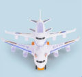 Bump and Go Action Airbus A380 Model Airplane Toy. 
