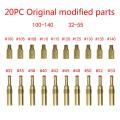 For PWK for OKO CVK-20 x nozzles(# 32 # 35 # 38 # 40 # 42 # 45 # 48 # 50 # 52 # 55, 100, 105, 108, 110, 115, 120, 125, 130, 135, 140, 1 nozzle each)-Golden. 