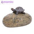 Key Hider for Yard Waterproof Resin Key Box Outdoor Garden Ornament Key Hider with Secure Simulation Stone Design Ideal for Southeast Asian Buyers Hidden Key Holder. 