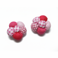 Pack of 3 Stuffed cloth Flowers for dress. 