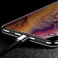 For iPhone 6 / 6S Luxury Hybrid Tempered Shine Back Glass Soft Silicone Bumper Cover Case. 