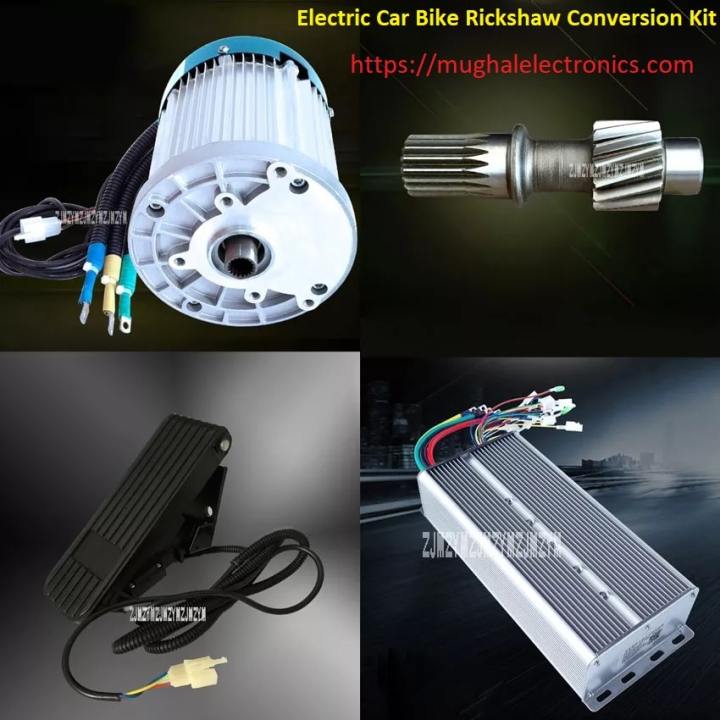 BLDC 3000W 48V 60V 72V Brushless Motor & Electric Car Controller Vehicle Driver Car Bike Rickshaw Controller Three Phase Motor Controller Driver