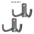 Curtain tie hook, tieback holder, curtain hold back tie, belt hook, fancy hanging hook, heavy duty, durable, material metal, color coated, big size, dots fancy design. 