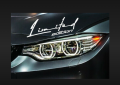 12inches (WHITE) limited edition sticker for cars bonnnet eyebrow,car exterior acessiories,bumper stickers and decals. 
