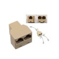 RJ45 1 to 2 LAN ethernet Network Cable Splitter Extender Plug adapter connector. 