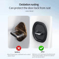4pcs Silicone Car Door Lock Buckle Anti-collision Protective Cover Accessories. 