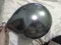 50pcs 10 inch Original Shiny Black Chrome Balloons Genuine Solid Metallic Balloon Black Balloon Party Balloons High Quality Latex Balloon  Birthday Party Decoration, Wedding helium balloon. 