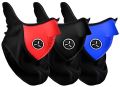 Motorcycle Half Face Mask Winter Wear Beard cold Protection Mask Black Red Blue Multi Color Neck Warmer Gaiter, Thick Fleece Winter Warm Face Mask Scarf for Men Women Skiing Cycling. 
