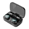 F2 TWS M10 Bluetooth 5.1 Wireless Ear-bud with Charging Box, 3500mAh, Waterproof Sports Headphones, Stereo Headset with Built-in Microphone, New. 
