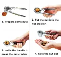 Walnut nut almond_cracker cutter Aluminum , akhrot badam cutter High Quality Tool. 