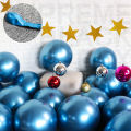 50 Pcs Metallic Balloons - Pure Shinning Balloons For Birthday Party Decoration. 
