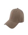 Plain Sun Block P-Cap For Men Adjustable - Khaki. 