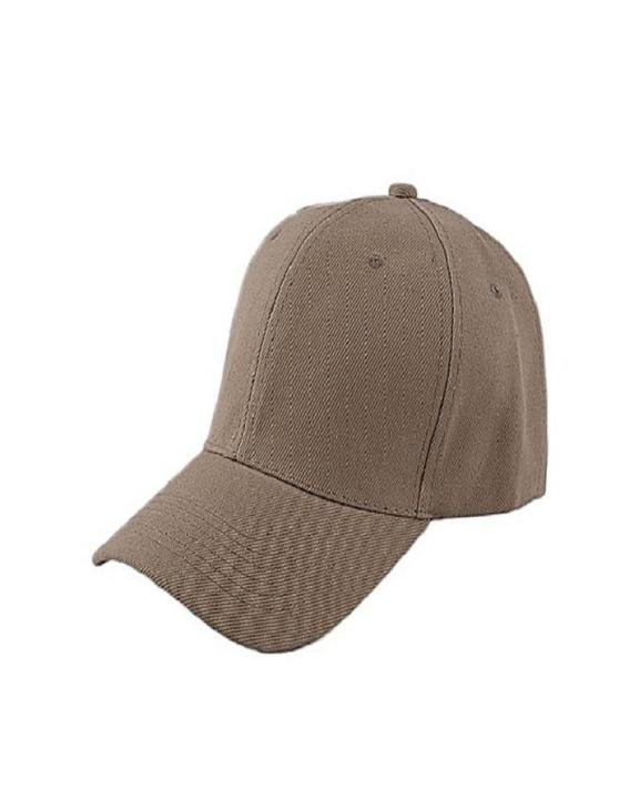 Plain%20Sun%20Block%20P-Cap%20For%20Men%20Adjustable%20-%20Khaki%20-%20Image%204