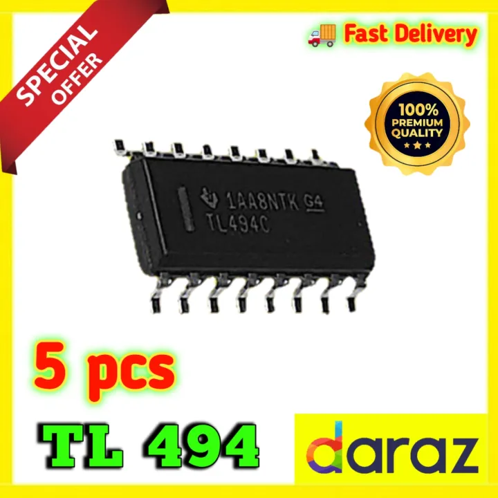 TL494%20PWM%20Controller%20IC%20%E2%80%93%20High-Efficiency%20Power%20Supply%20Controller%20for%20DC-DC%20Converters%20&%20SMPS%20TL494%20SMD%20New%20and%20Original%20IC%20Chipset%20-%20Image%202
