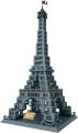 Construction Building Blocks Toys Eiffel Tower. Assembly Architecture Model with Blocks For Boys & Girls Wange 5217 & Architecture Superstructure, Infrastructure Educational Models Landmark Series Bricks Model Toy For Kids And Children. 